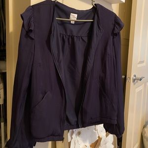 Zip up long sleeved LC jacket